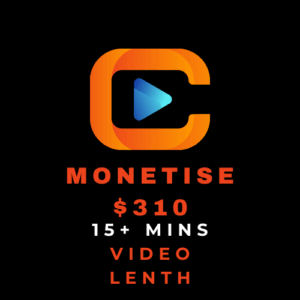 YouTube Monetization Package➡️ [ 15+ Minutes Video ]
